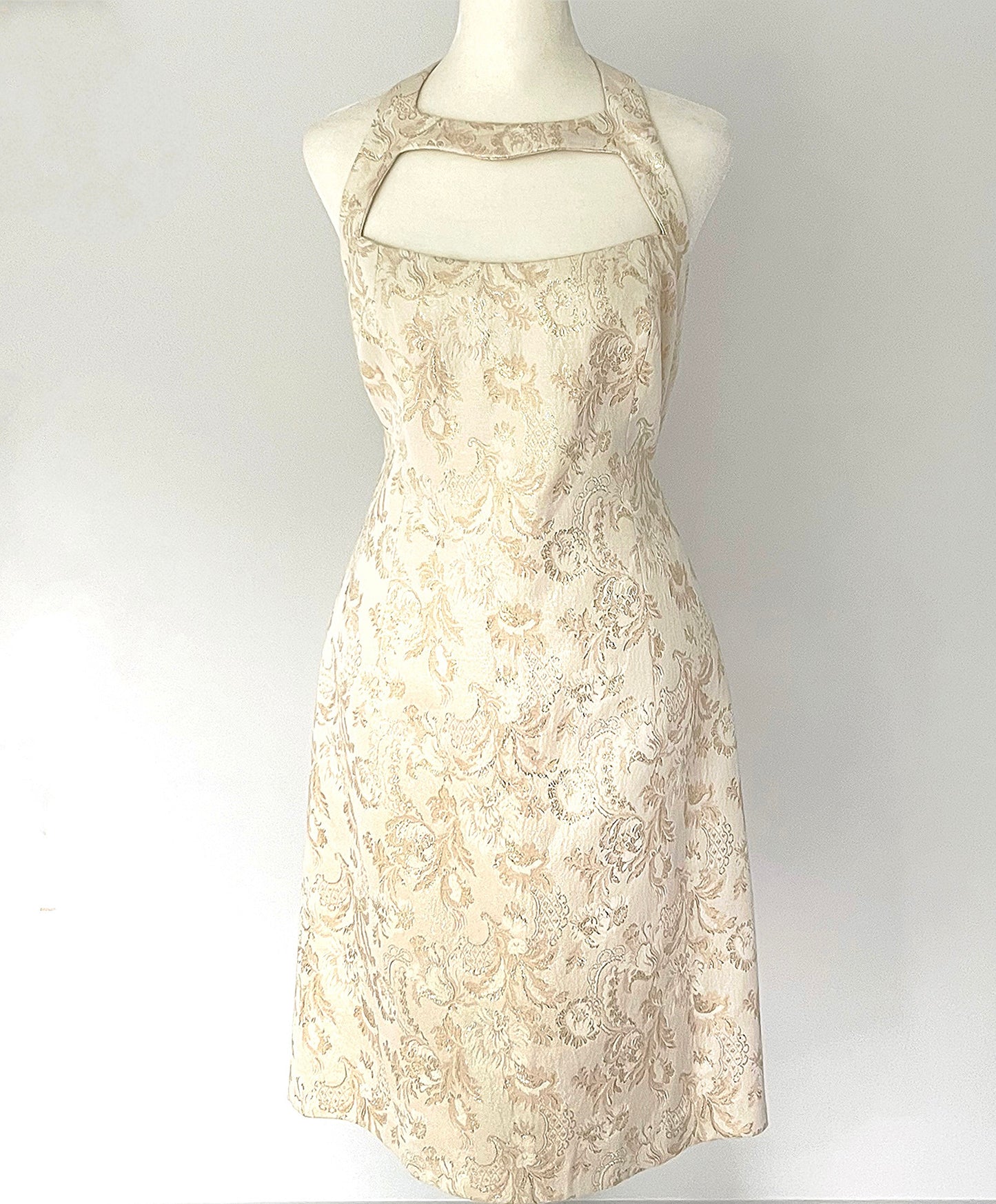 ELEGANT VINTAGE 1980 DAVID MEISTER COCKTAIL DRESS