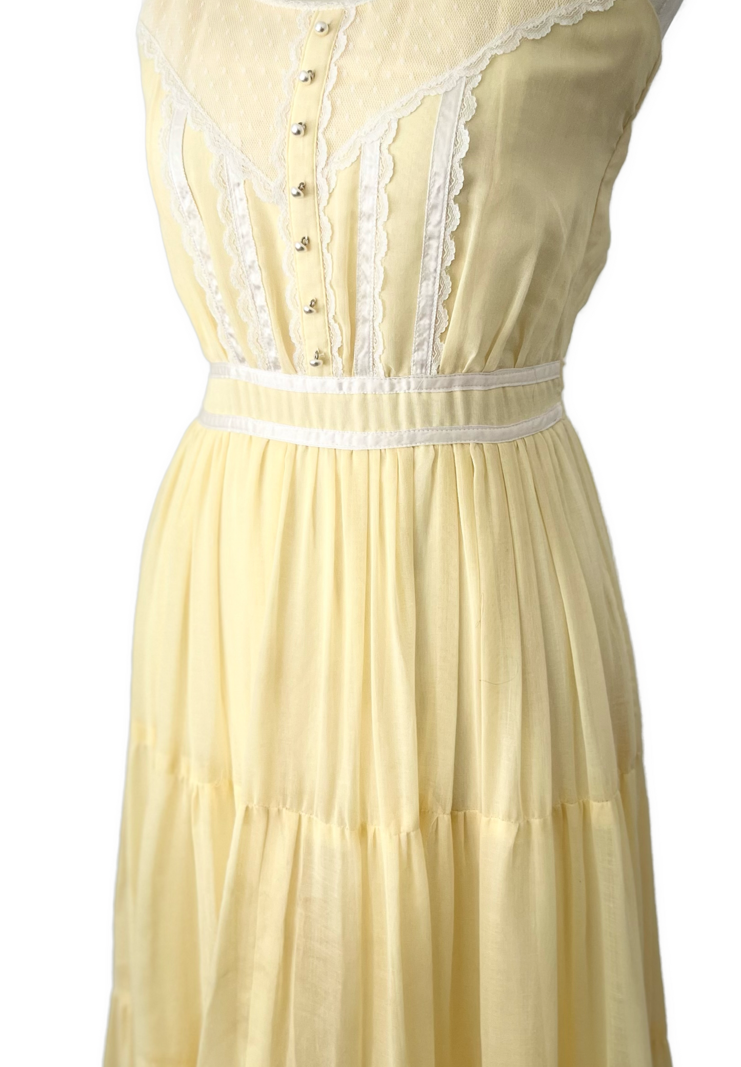 VINTAGE 1960 GUNNE SAX PRAIRIE DRESS