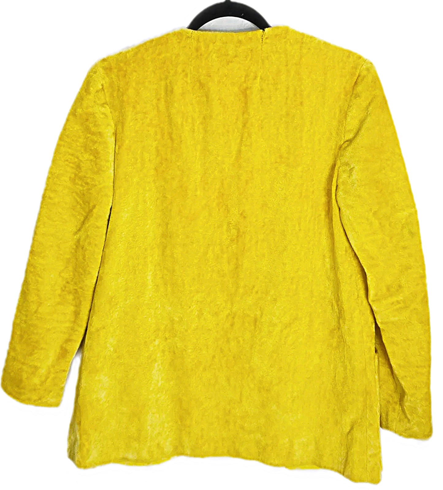 VINTAGE YELLOW SUEDE JACKET