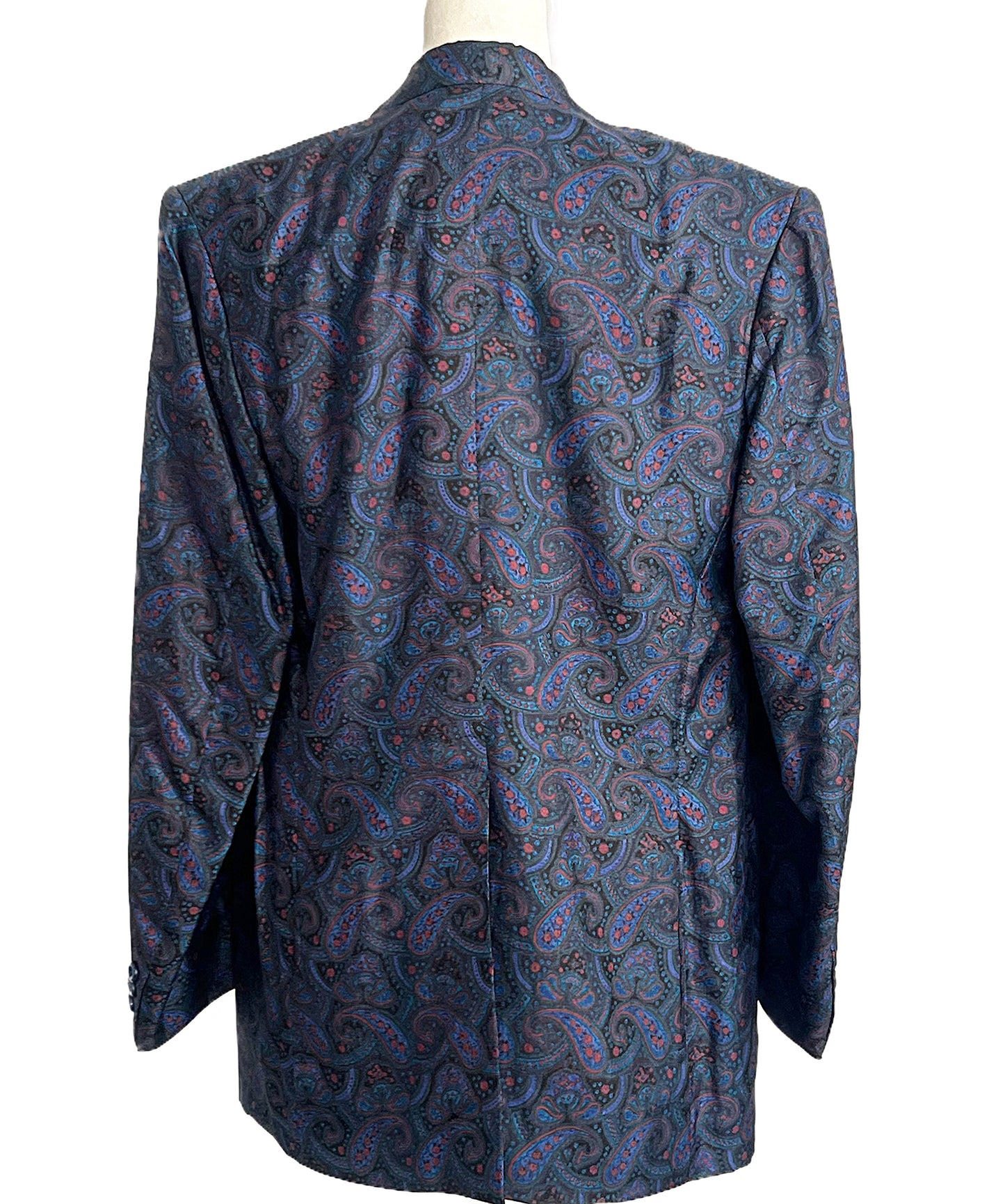 BURLINGTON'S OF BOMBAY VINTAGE PAISLEY BLAZER