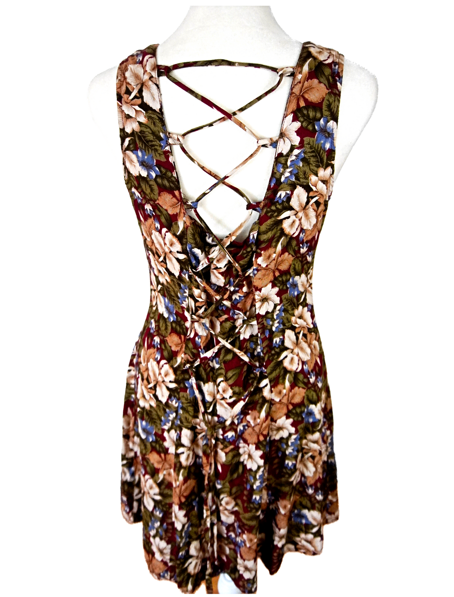 VINTAGE 90's CONTEMPO CASUALS FLORAL ROMPER