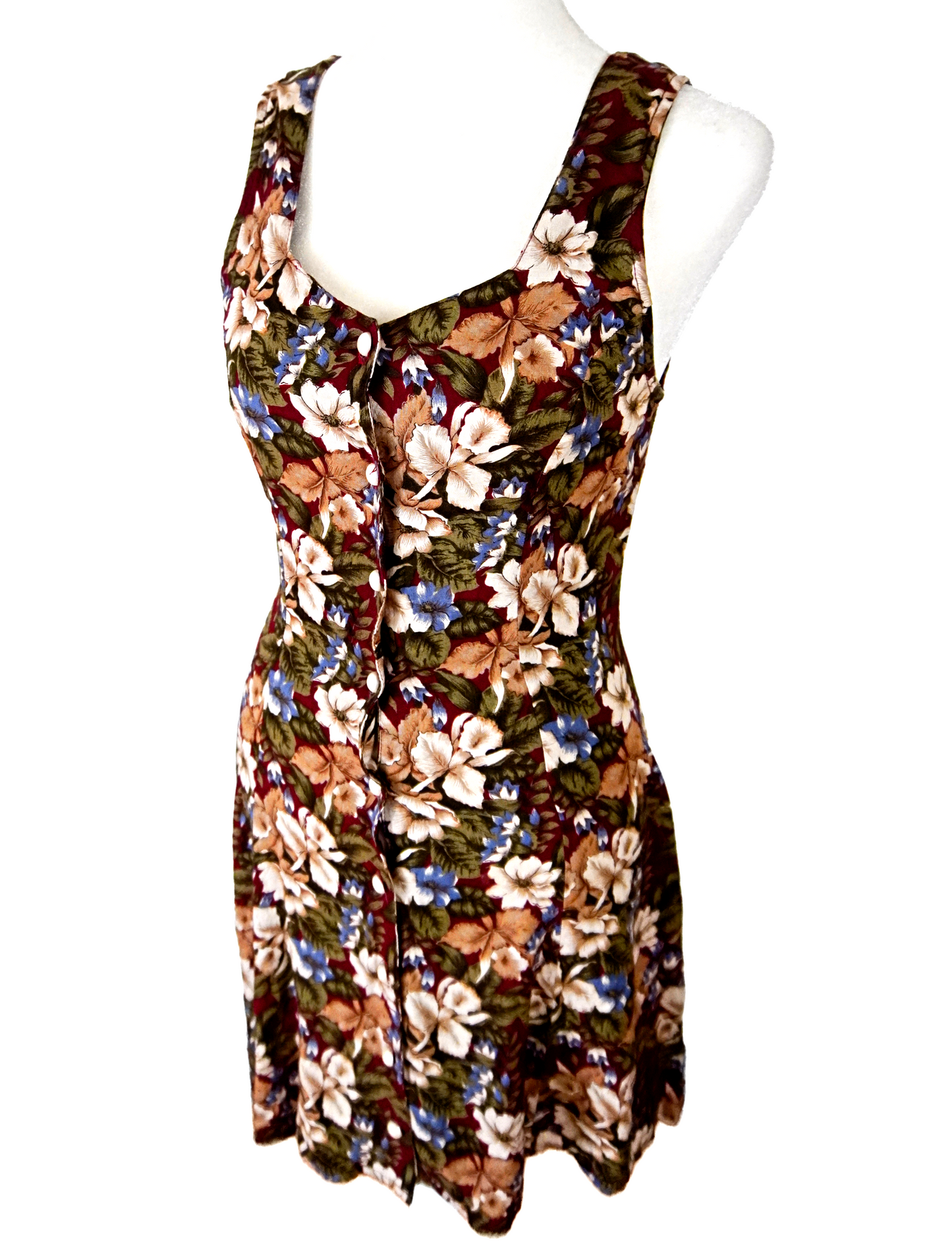 VINTAGE 90's CONTEMPO CASUALS FLORAL ROMPER