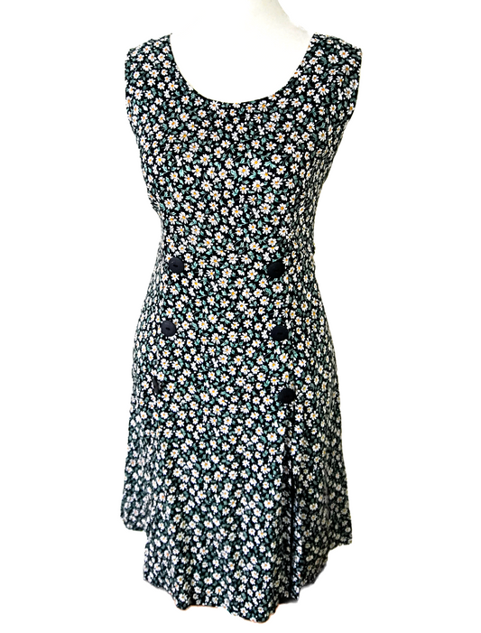 VINTAGE 90's Y2K GRUNGE FLORAL ROMPER