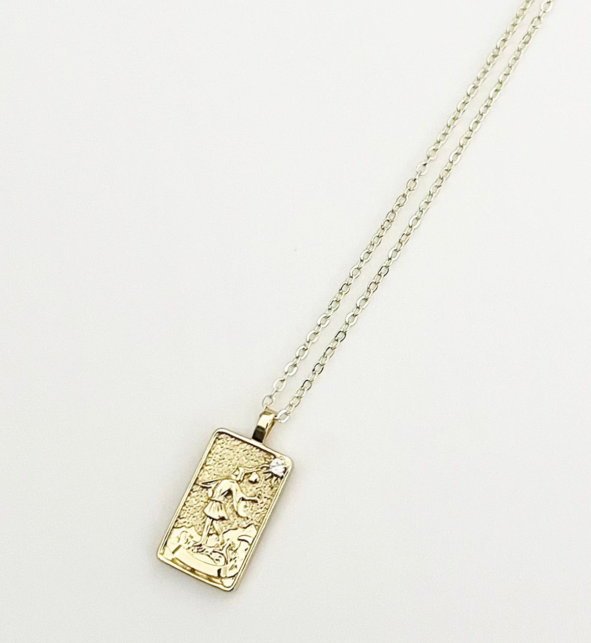 THE FOOL TAROT NECKLACE