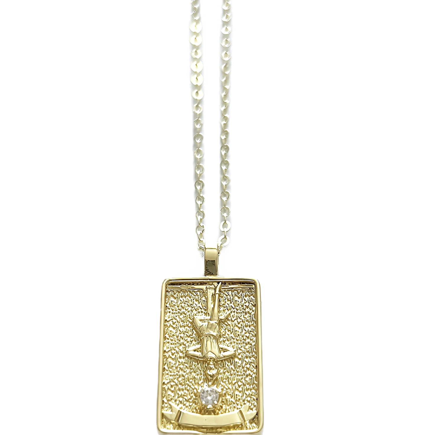 HANGED MAN TAROT NECKLACE