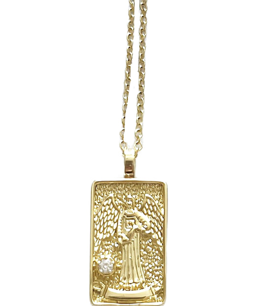 TEMPERANCE TAROT NECKLACE