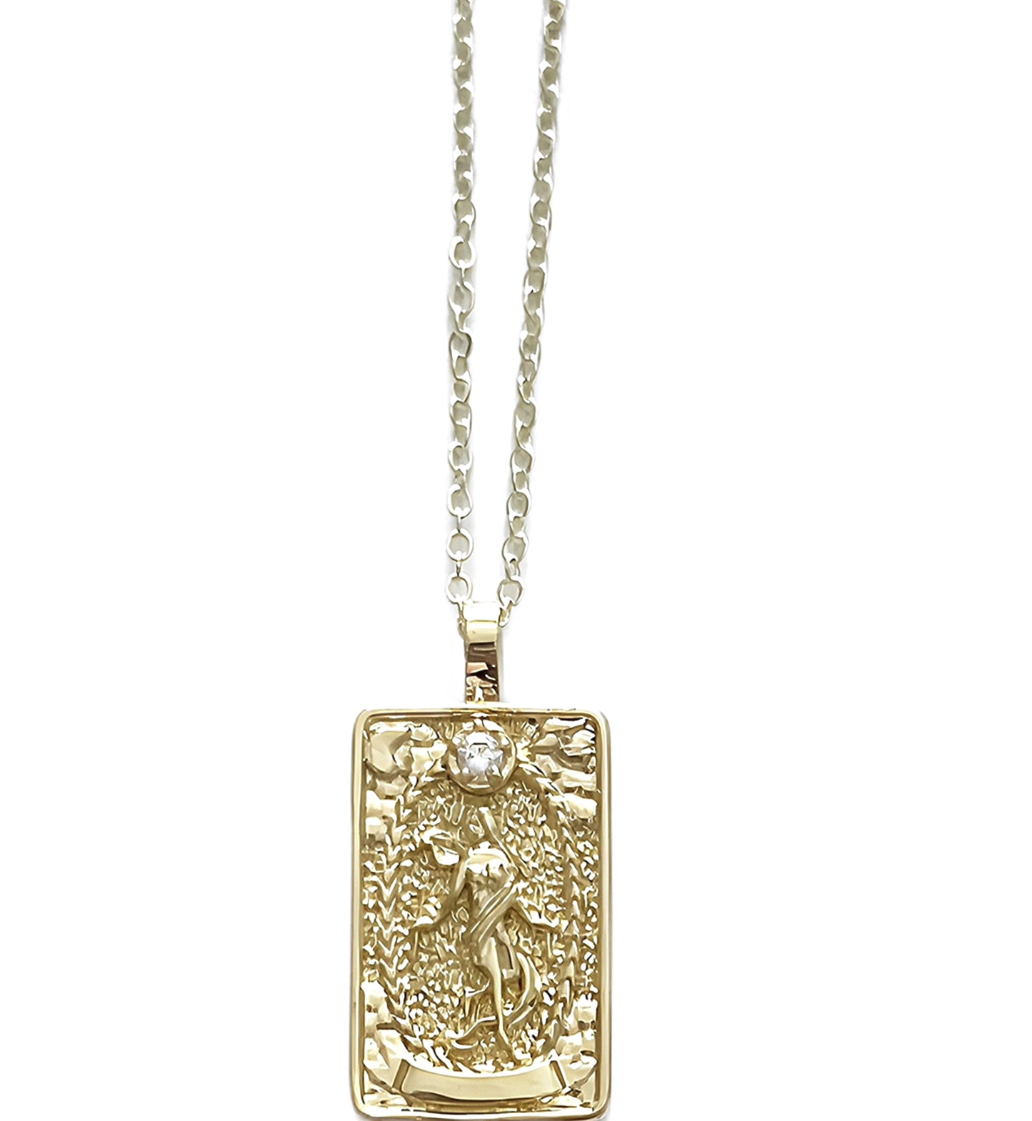 THE WORLD TAROT NECKLACE