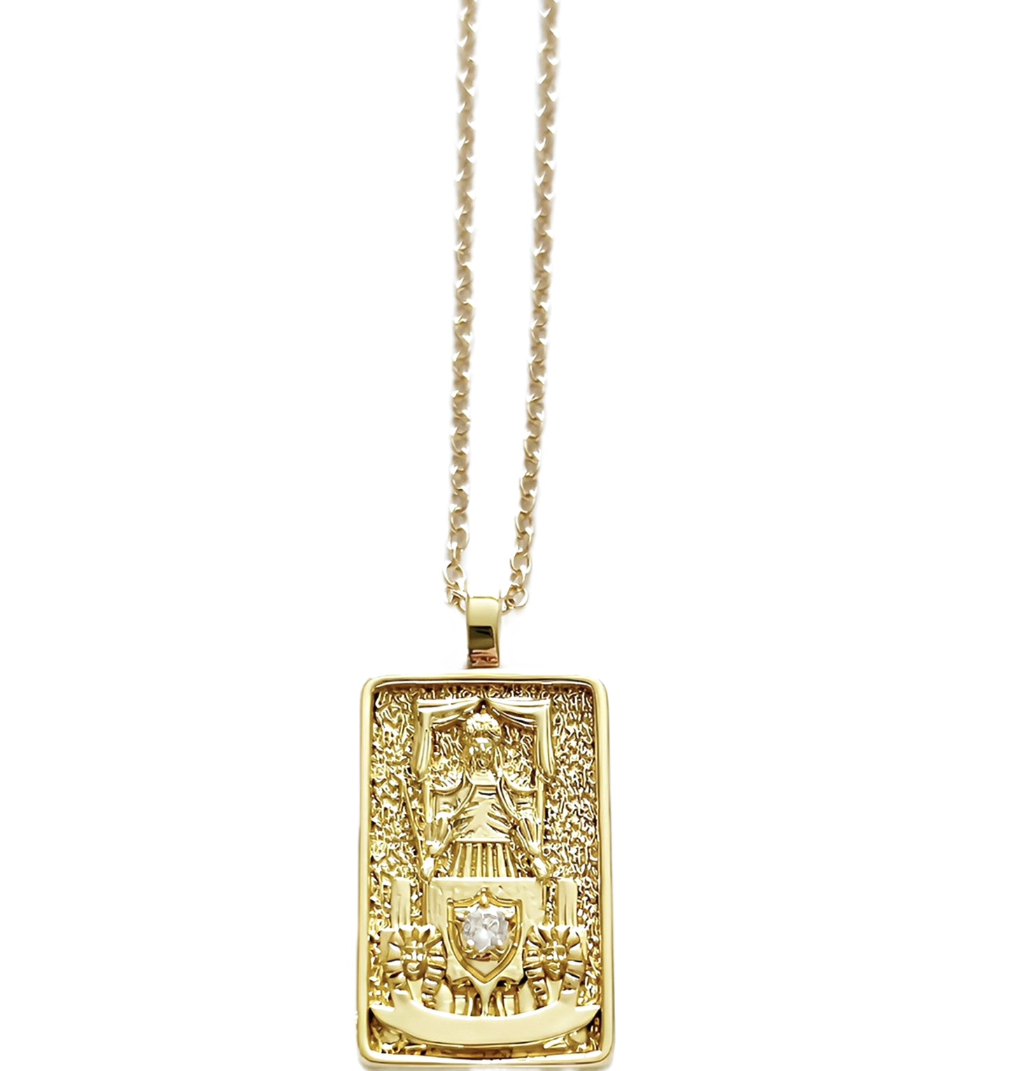 CHARIOT TAROT NECKLACE