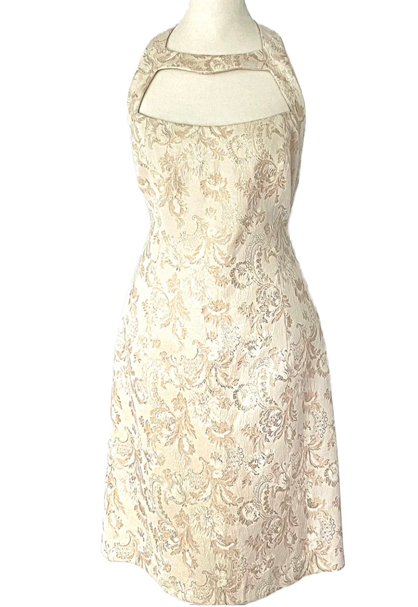 ELEGANT VINTAGE 1980 DAVID MEISTER COCKTAIL DRESS