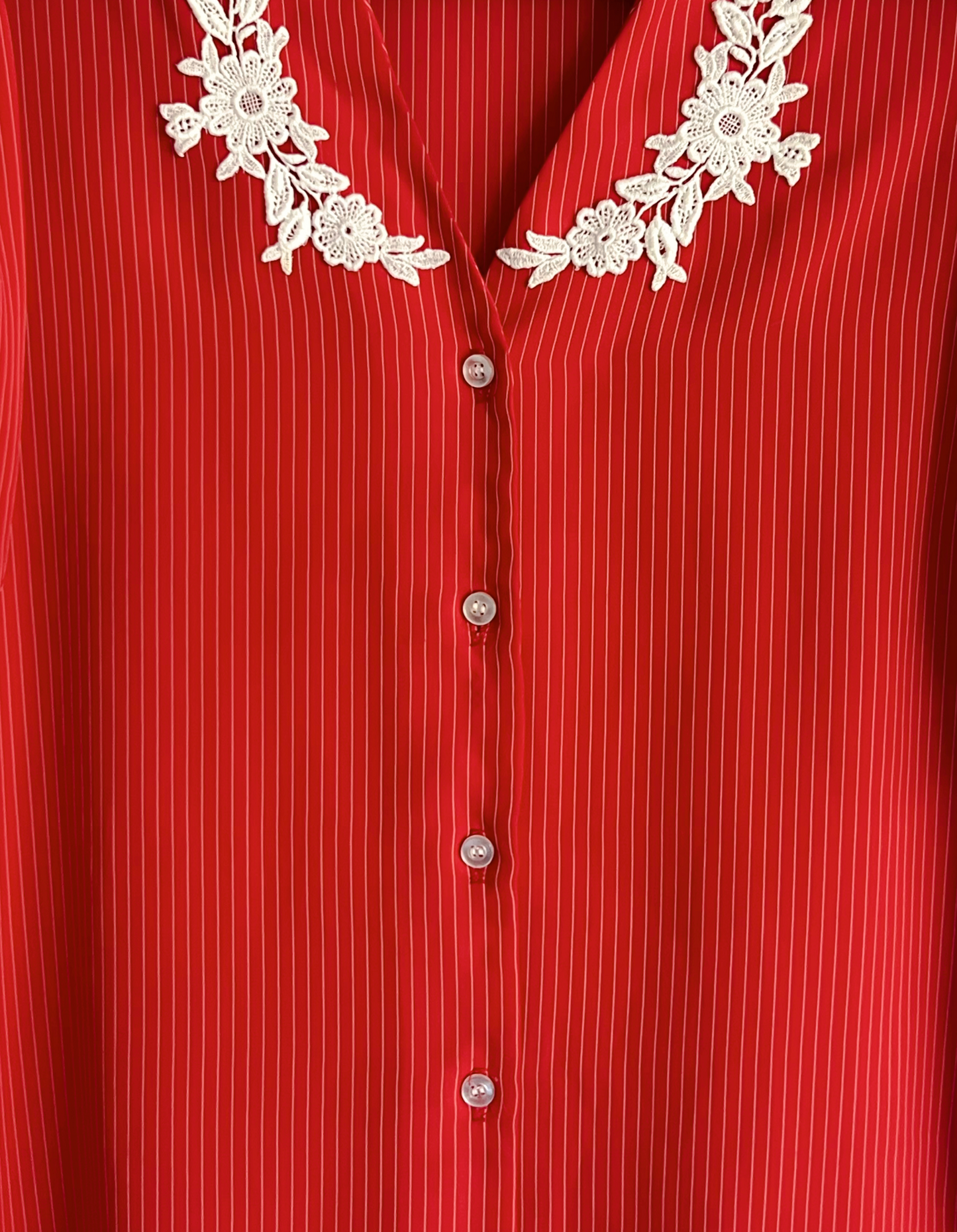 VINTAGE 1950 GRANNY BLOUSE