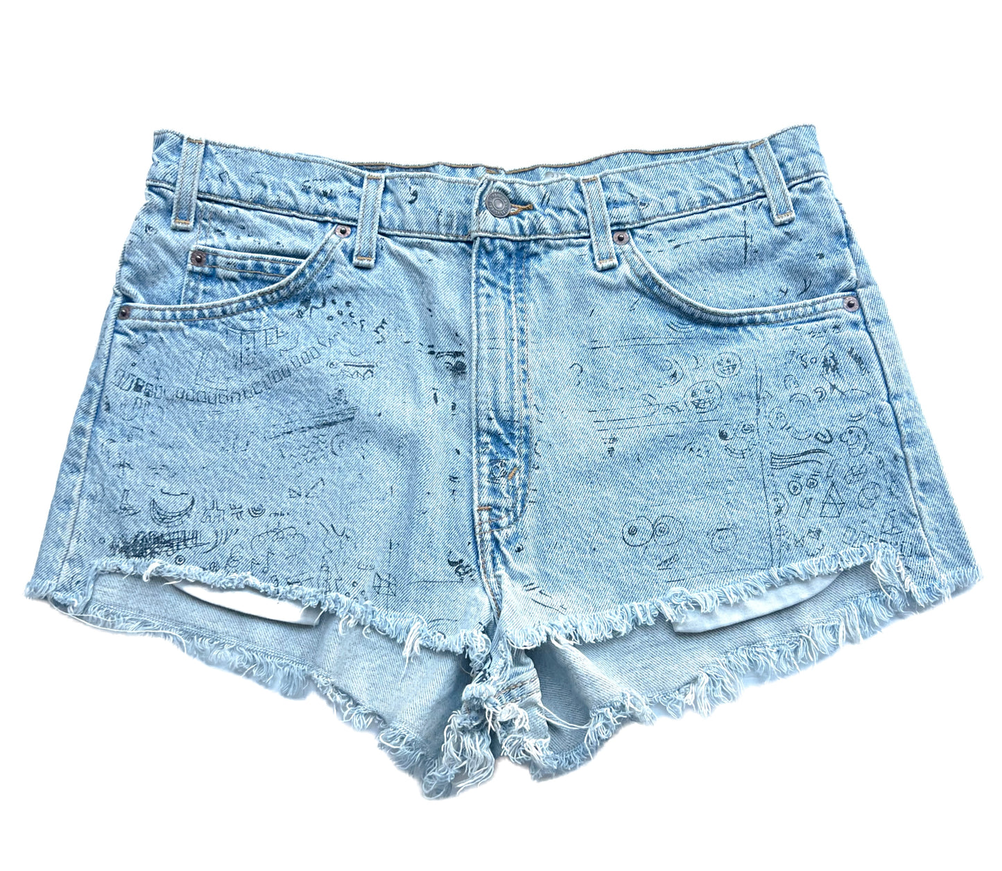 VINTAGE LEVI 501 DENIM CUTOFF SHORTS